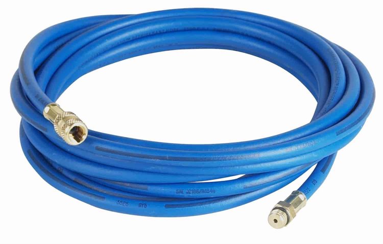 240in Blue Enviroguard Hose R-134A
