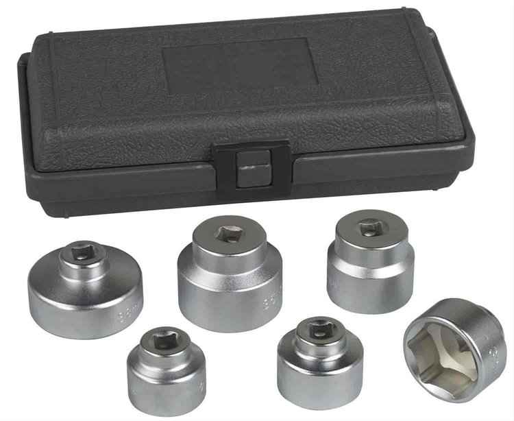 Oil Filter Cartridge Socket Set ? 6 Pcs.