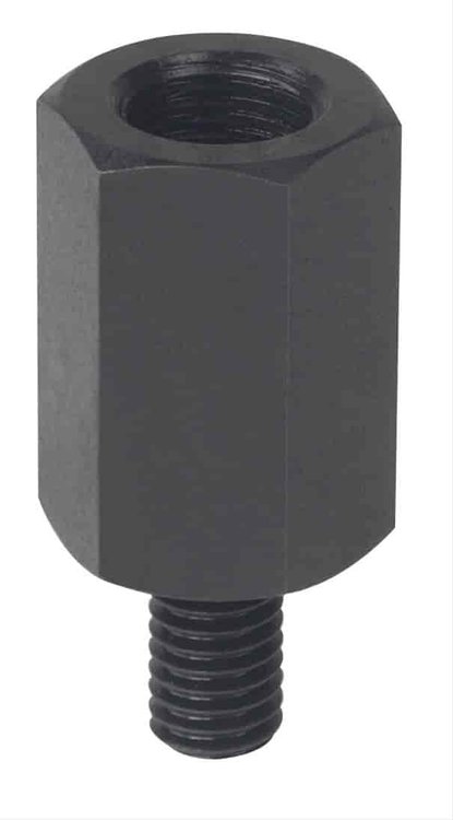 Threaded Adapter M-F 5/8in-18 3/8in-16 2-1/4in Length