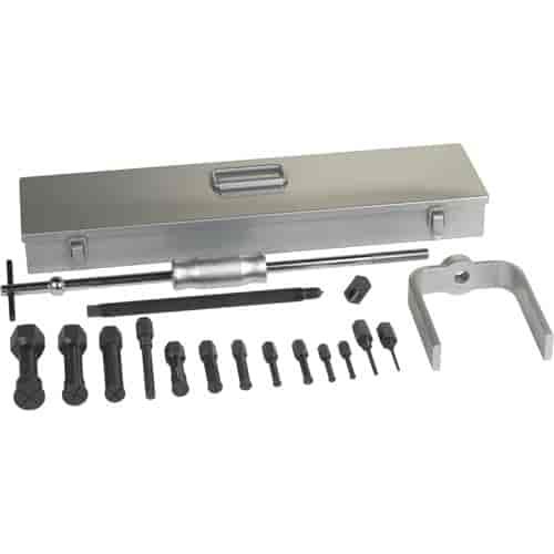 Blind Hole Puller Set Includes: Expanding Collets, Sizes 5/16" To 1-3/4"