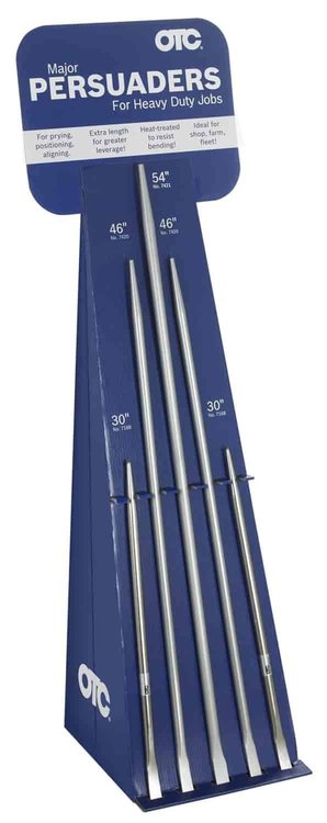 Prybar Major Persuader Display Includes 2 7168 2 7420 1 7421
