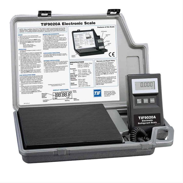 Refrigerant Charging Scale