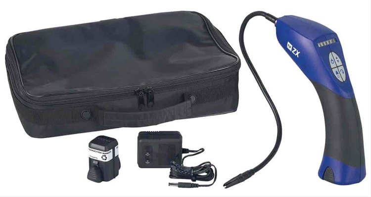 Heated Pentode Halogen Leak Detector