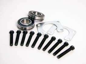 Axle Bearing, Stud and Retainer Package [Ball Bearings, 1/2 in. Studs]