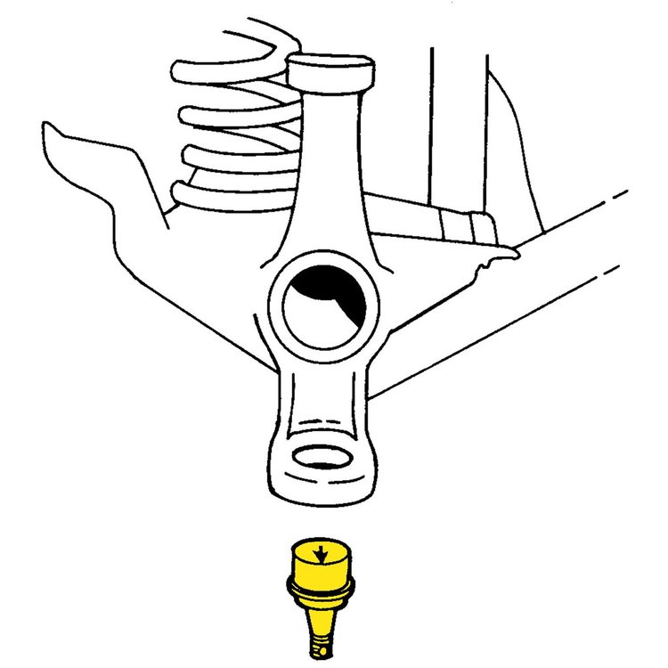 Front Lower Ball Joint 2000-2001 Dodge Ram