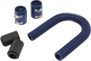 HOSE 24in RADIATOR-W/BLUE CAPS