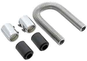Stainless Steel Radiator Hose Kit Length: 36"