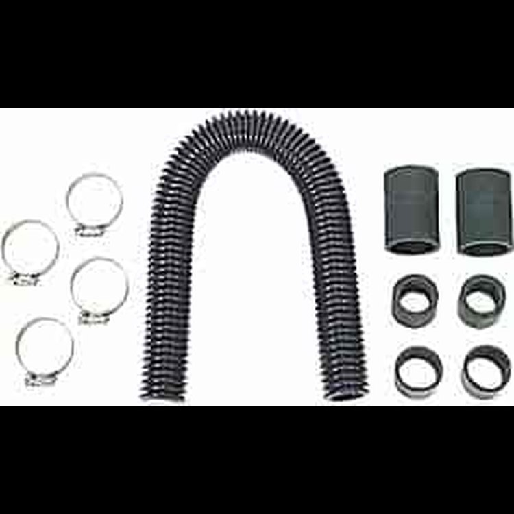 GFLEX Radiator Hose Kit 1-3/4" Dia. x 12" Long, Black