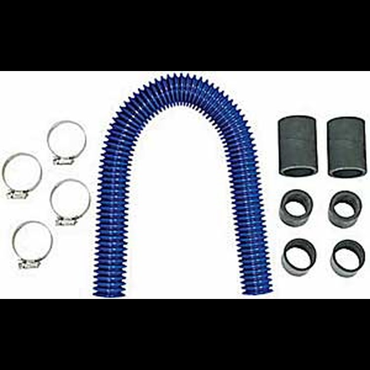 GFLEX Radiator Hose Kit 1-3/4" Dia. x 12" Long, Blue