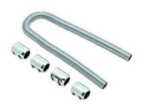 Stainless Steel Heater Hose Kit Length: 48"