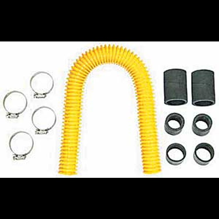 GFLEX Radiator Hose Kit 1-3/4" Dia. x 24" Long, Yellow