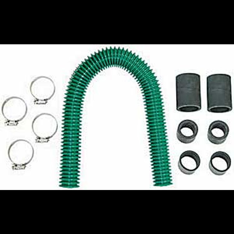 GFLEX Radiator Hose Kit 1-3/4" Dia. x 48" Long, Green