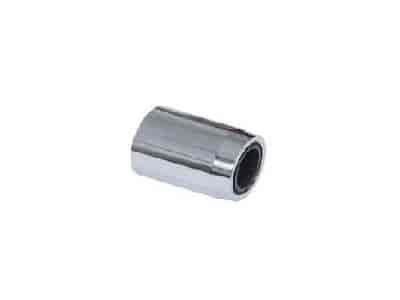 GFLEX Billet 7/8" Dia. Hose Clamp Cover, Chrome