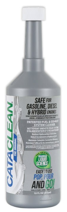 Fuel and Exhaust System Cleaner for Gasoline, Diesel and Hybrid Engines [16 oz. Bottle]