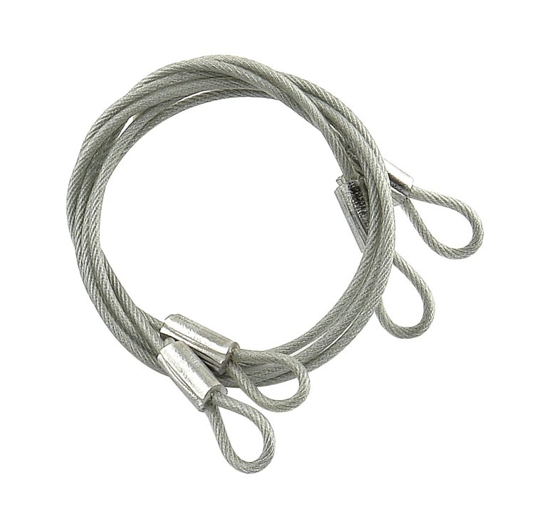 Replacement Hood Pin Cables 24" Plastic Coated