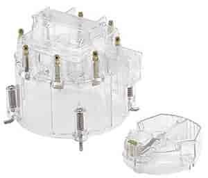 Transparent HEI Distributor Cap 1974-84 GM V8