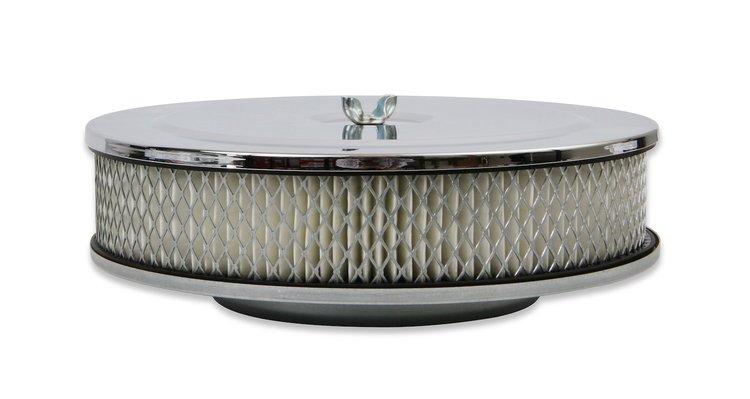 Chrome-Plated Easy-Flow Air Cleaner 9" Diameter