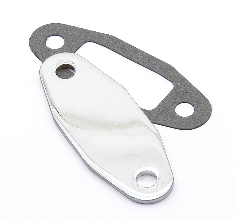 Fuel Pump Block-Off Plate Ford 351C/400, Cleveland Only