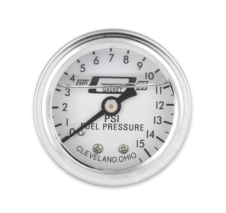 Fuel Pressure Gauge 1/8" NPT Male Port