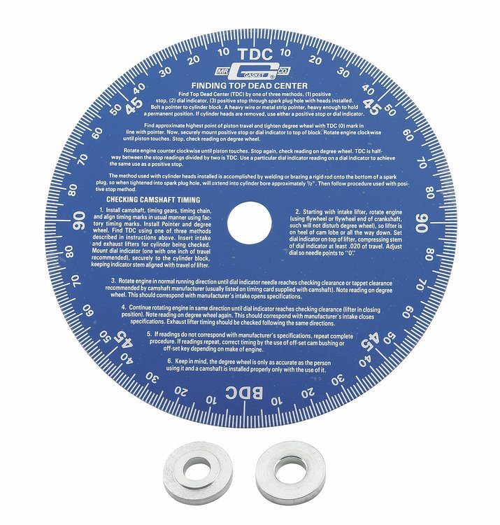 7" Diameter Degree Wheel