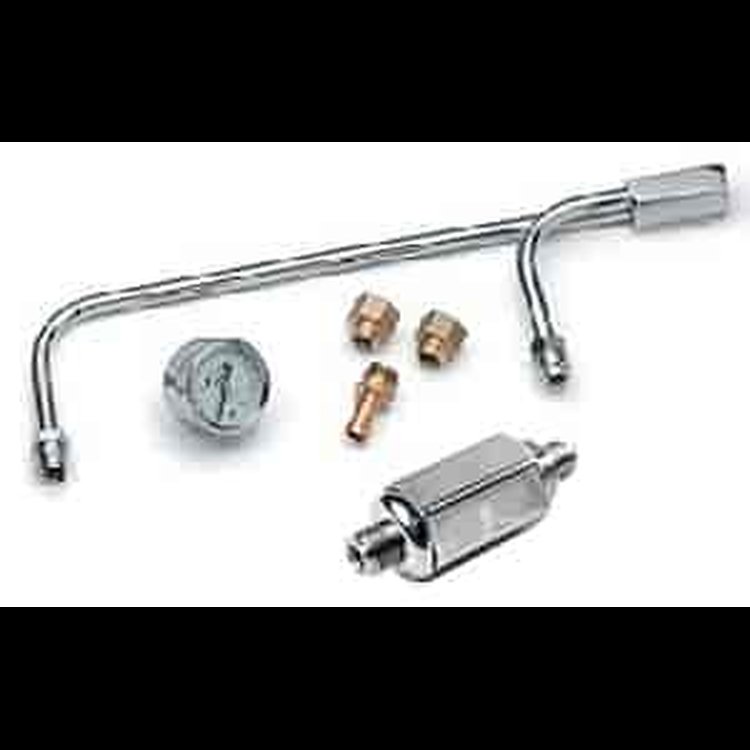 GAS LINE W/GAUGE & FILTER