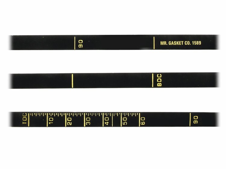 Precision Timing Tape for Factory Harmonic Balancers