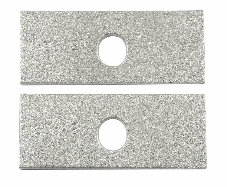 Traction Bar Wedge Set 2°