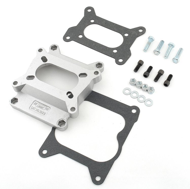 Carburetor Adapter Kit Holley 350/500 2-bbl to Q-Jet bolt pattern