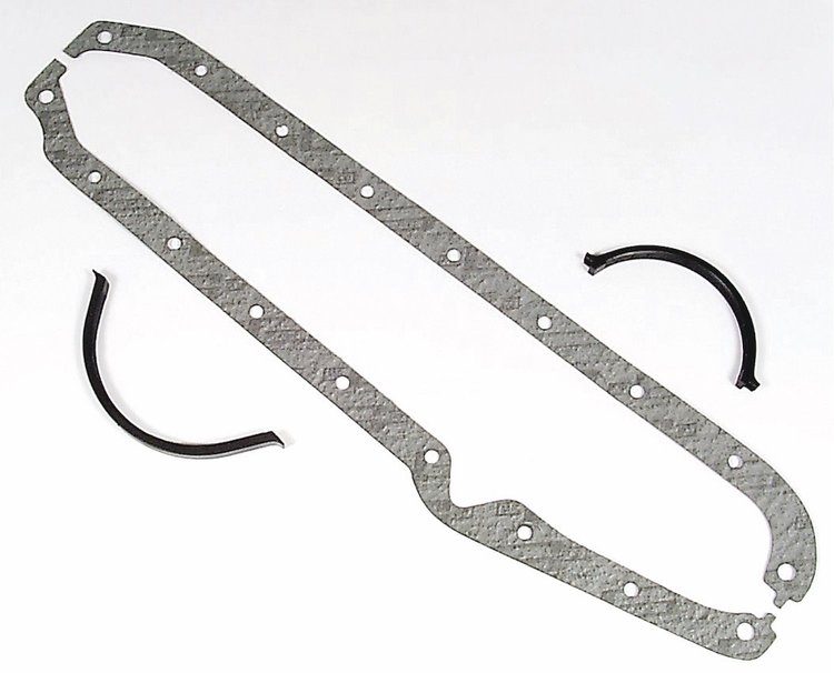 Composition Oil Pan Gasket 1955-74 SB-Chevy 262-400