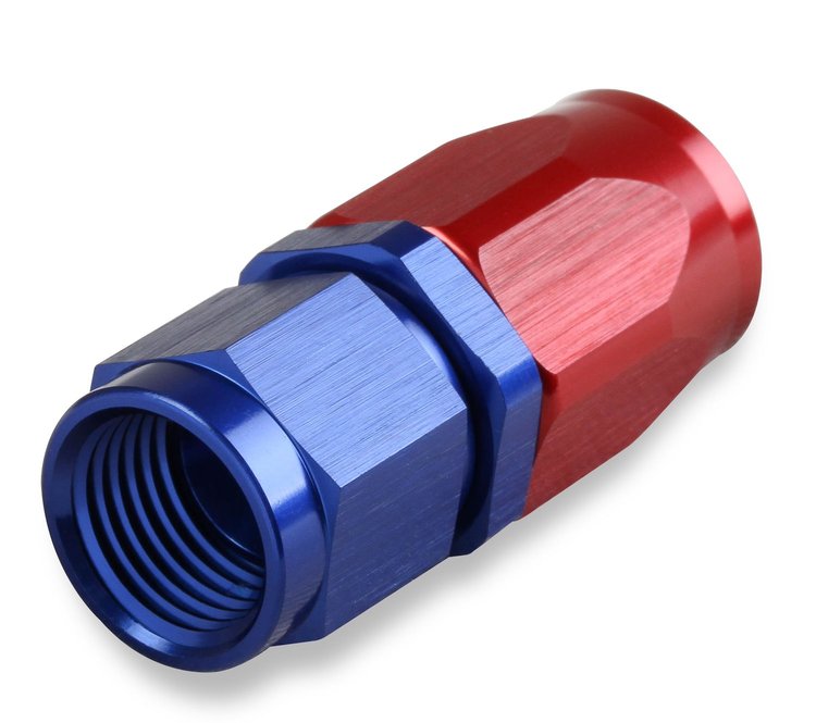 ST. HOSE END -6 RED/BLUE