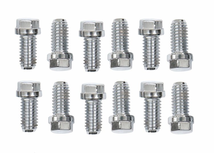 Hex Head Stainless Header Bolts 12/pkg