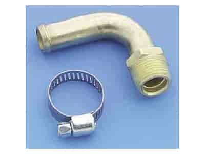 Barb to NPT Fitting 90° 3/8" NPT