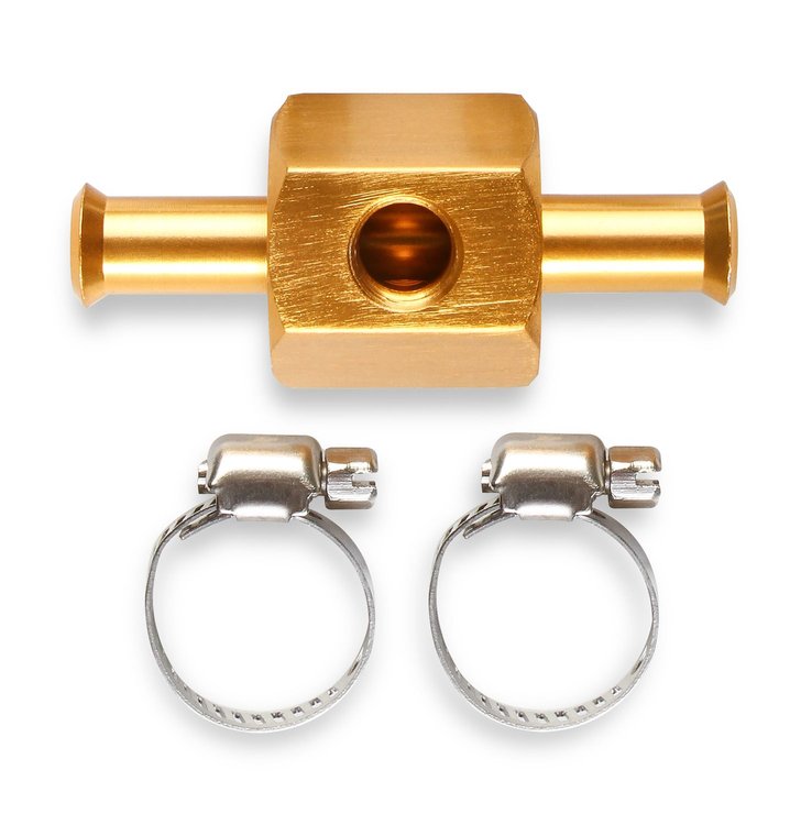 In-Line Fuel Pressure Gauge Adapter For a positive seal use PTFE tape # 2842G on threads