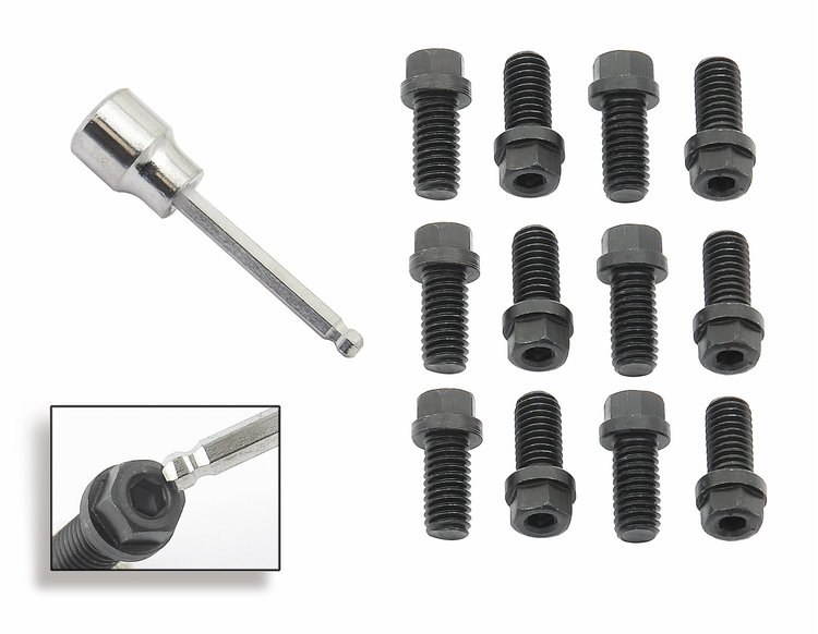 Hex/Socket Head Header Bolts 3/8" -16 x 3/4" Long