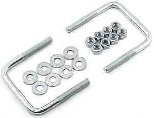 Traction Bar U-Bolt Set 3/8" Diameter, 3-1/2" Center-to-Center