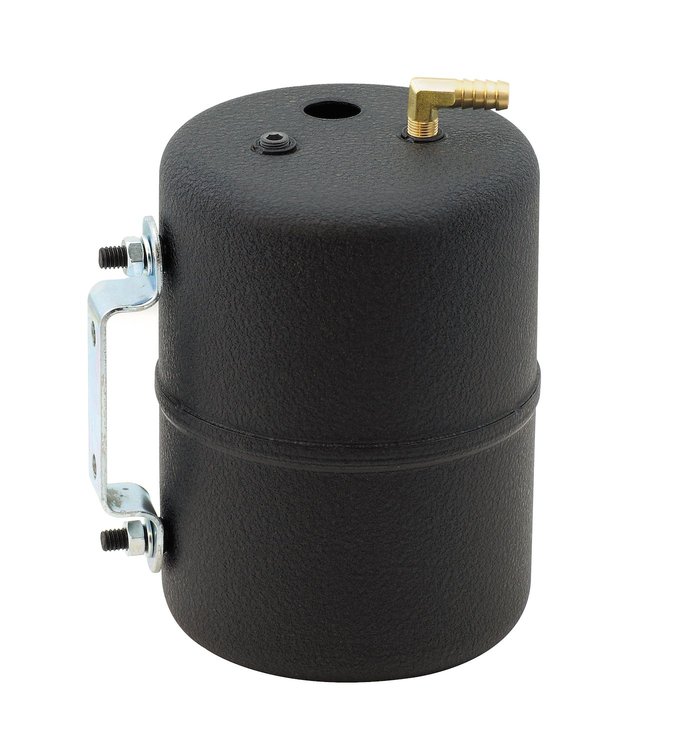 Vacuum Canister Black Painted