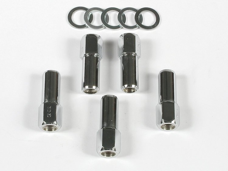 Chrome Lug Nuts - Cragar Thread Size: 1/2" -20 RH