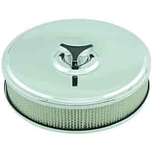 Chrome-Plated Universal Air Cleaner 9" Diameter