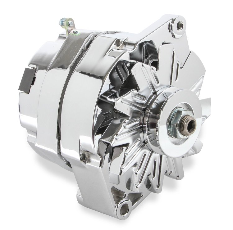 Chrome Alternator 1973-83 GM (Non-Metric)
