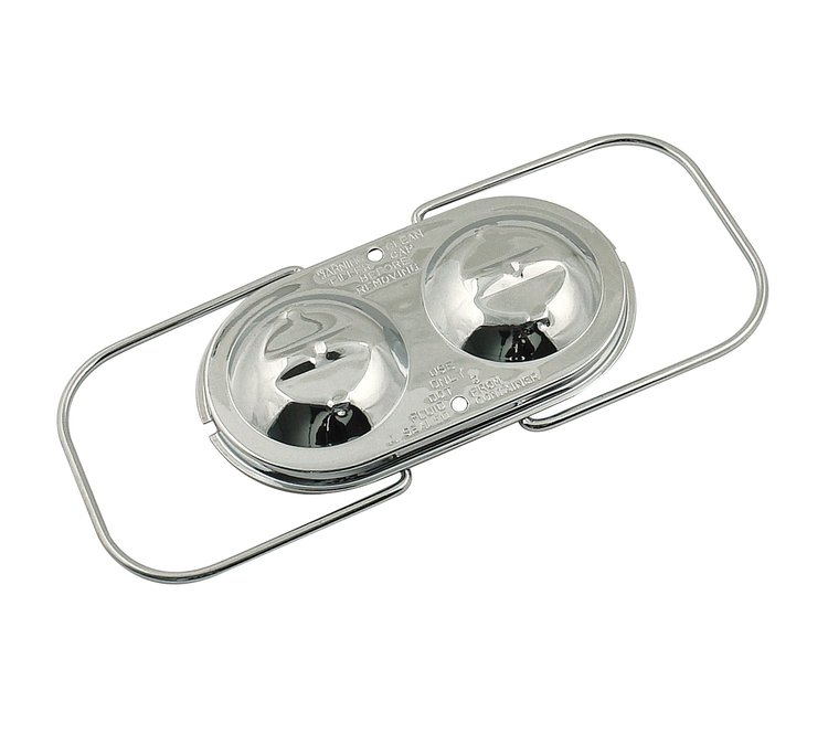 Master Cylinder Cover 3" x 5-3/4" Steel, GM