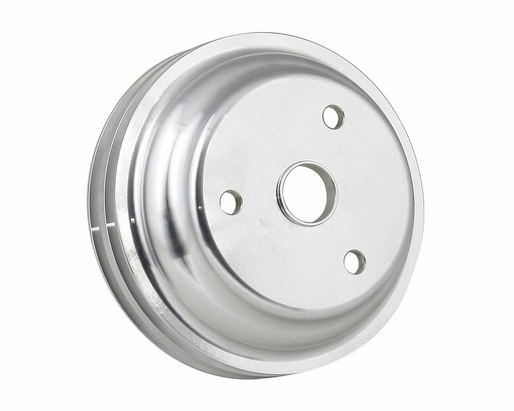 SB-Chevy Crank Pulley Double-groove