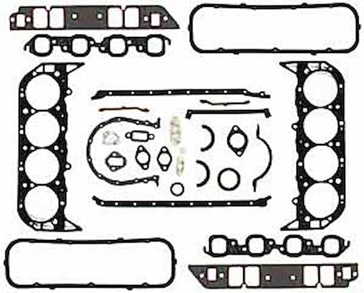 Overhaul Gasket Kit 1965-90 BB-Chevy 396-454 Gen IV, Rectangular Port