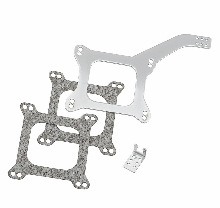 Chrome Plate Throttle Linkage Plate Square Holley Flange