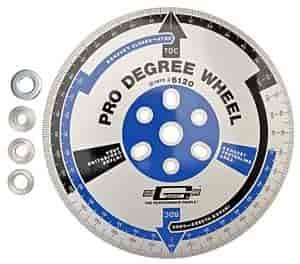 11" Diameter Degree Wheel