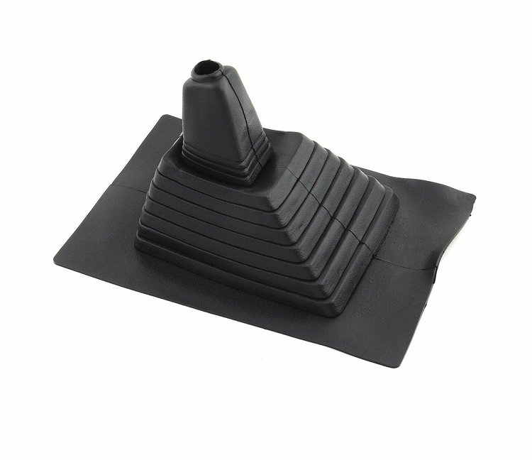 Euro Style Sport Angle Shifter Boot [4-1/2 in. x 6 in. Base, Black Rubber]