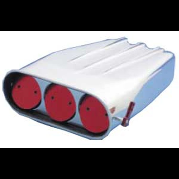 Street Scoop II Fits Single 4-bbl 5-1/8" Carburetors