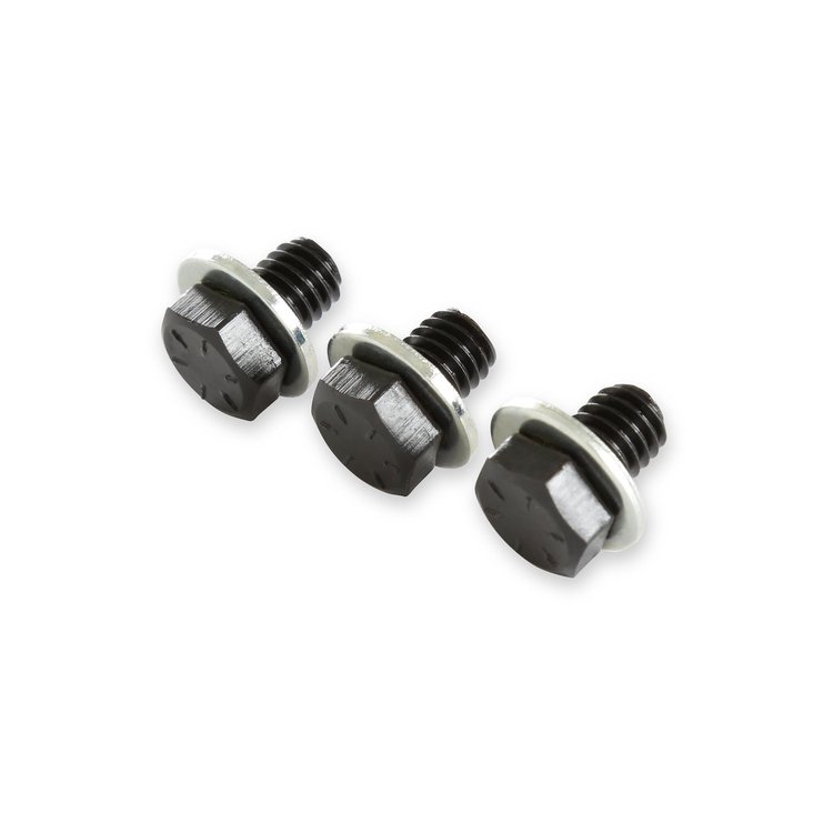 Torque Converter to Flex Plate Bolts for GM Automatic Transmissions [Grade 8, Black]