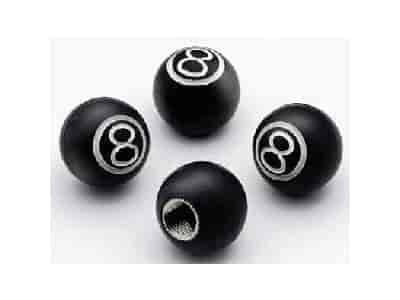 AIR VALVE CAPS 8-BALL