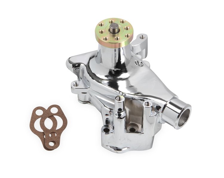 Chrome Aluminum Water Pump