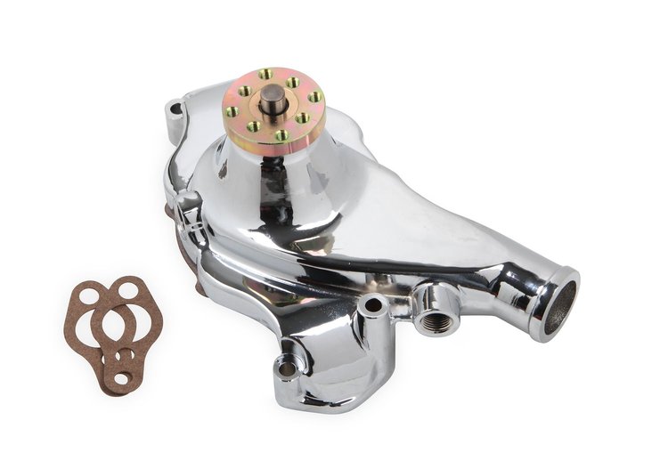 Chrome Aluminum Water Pump